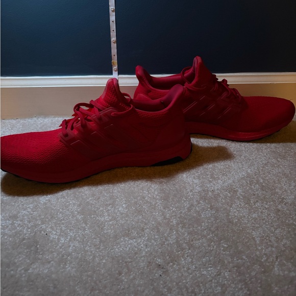 Adidas ultra boost red, lightly used - Picture 1 of 5